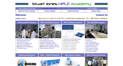 Desktop Screenshot of hplccourses.com
